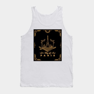 Paris City Monogram Tank Top